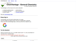 Desktop Screenshot of chemvantage.org